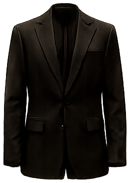 Black men's suit