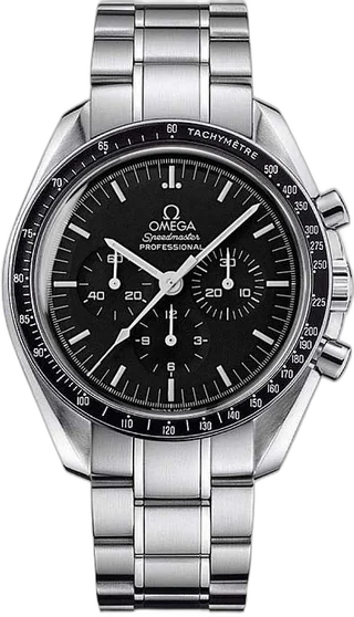Stainless steel chronograph watch
